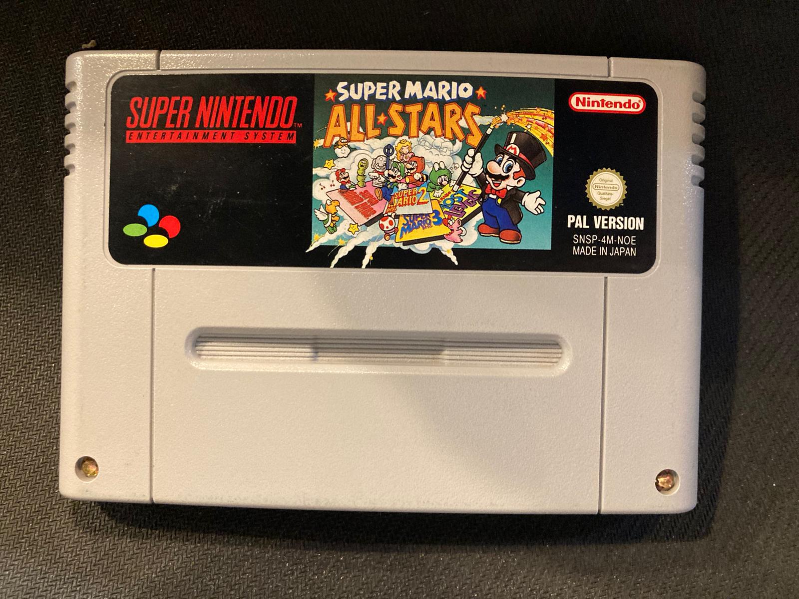 Super Mario AllStars Super Nintendo SNES